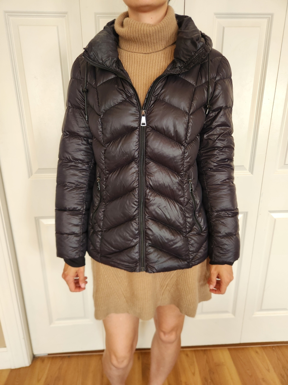 DKNY Down Womens Puffy Winter Coat